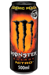UK Monster Nitro Cosmic Peach 500ml X 12 Cans