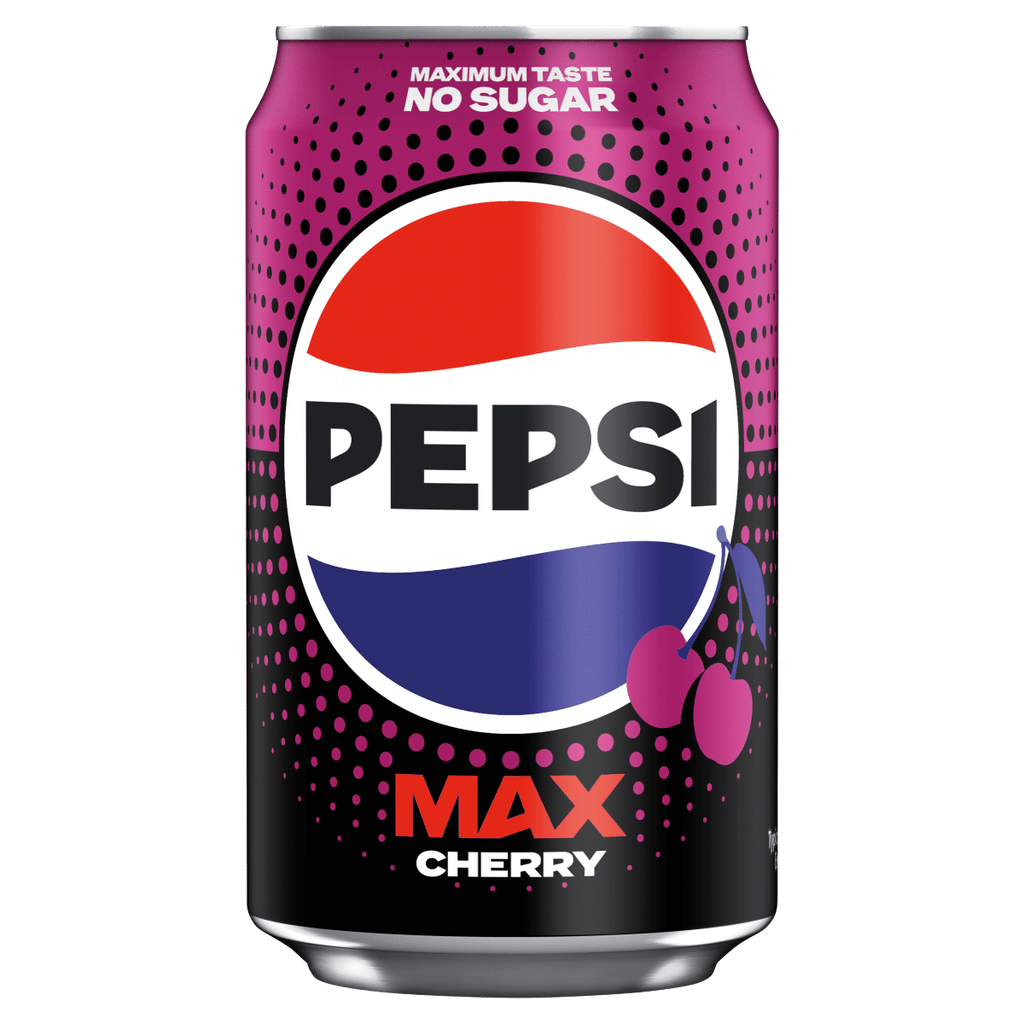 Pepsi Max Cherry 330ml X 24 Cans