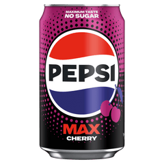 Pepsi Max Cherry 330ml X 24 Cans