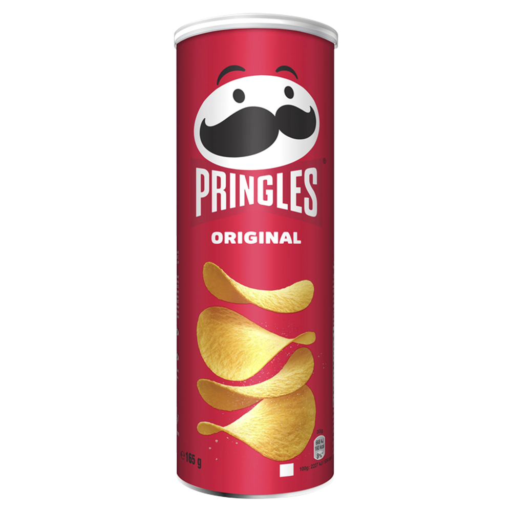 UK Pringles Original 165g X 6 Cans