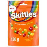 UK Skittles Citrus 136g x 15 Bags
