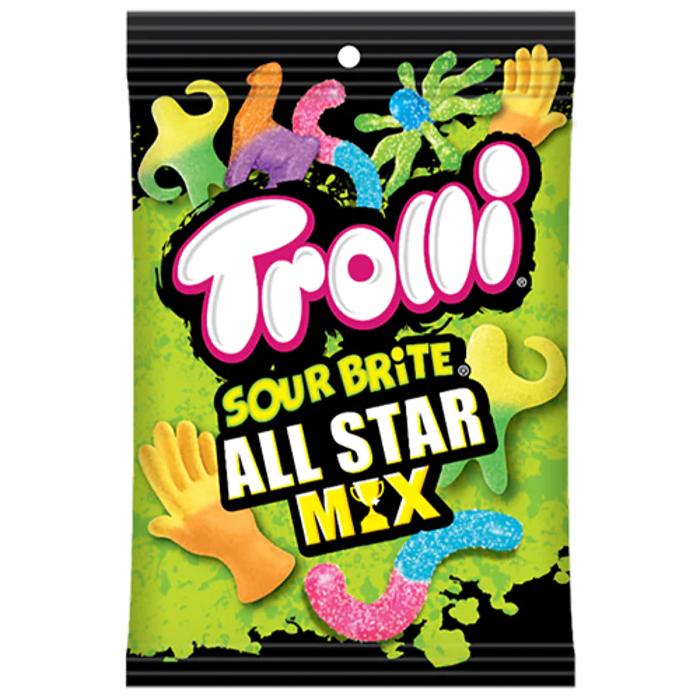USA Trolli Sour Brite All Star Mix 120g X 12 Bags
