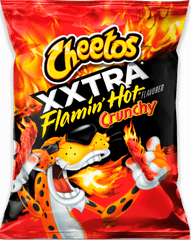 US CHIPS Cheetos XXTRA Flamin' Hot Crunchy 226.8g X 10 Bags