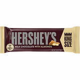 US Hershey's Milk Chocolate with Almonds King Size 73g X 18 Units