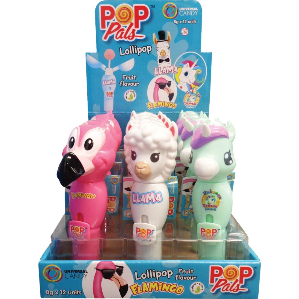 Unicorn & Friends Pop Pals 8g x 12 Units