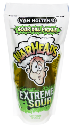 Van Holtens Jumbo Warheads Pickles 1 Pack x 12 Units