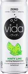 Vida Minty Lime Sparkling Drink 325ml X 24 Cans