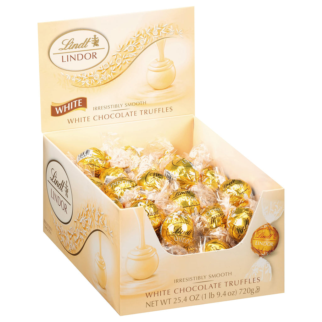 Lindor White Chocolate Truffles 1 box x 60 units