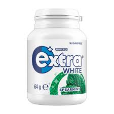 Extra White Spearmint Bottle Green 64g x 6 Bottles