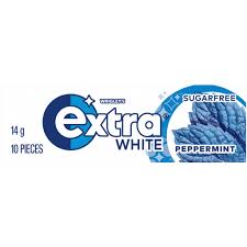 Extra White Peppermint 14g X 30 Sticks