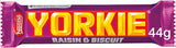 UK Yorkie Raisin & Biscuit 44g X 24 Bars