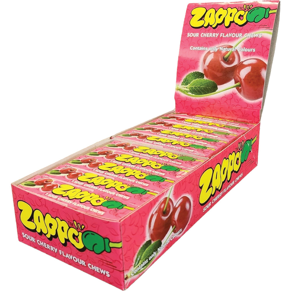 Zappo 7 Sour Cherry Chews 26g x 60 Units