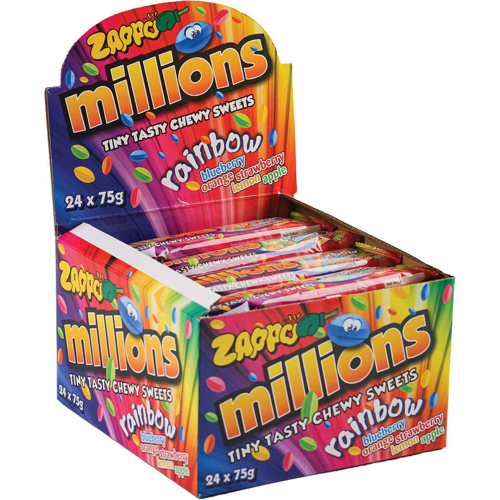 Zappo Millions Rainbow 75g X 24