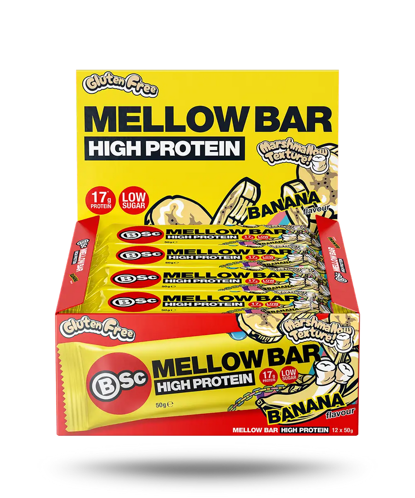 BSC Mellow Bar Banana 50g X 12 Units