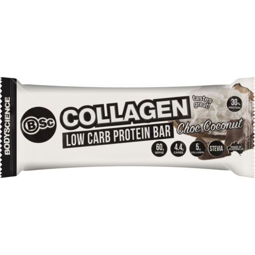 BSC Collagen Choc Coconut Protein 60g x 12 Bars