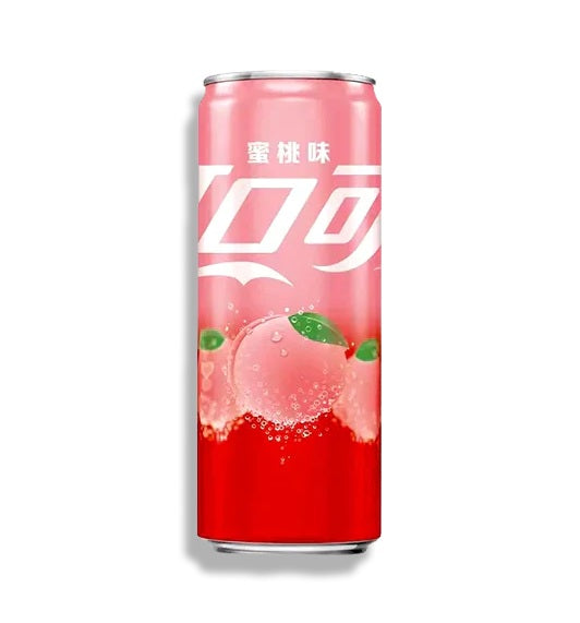 Coke Peach 330ml X 24 Cans