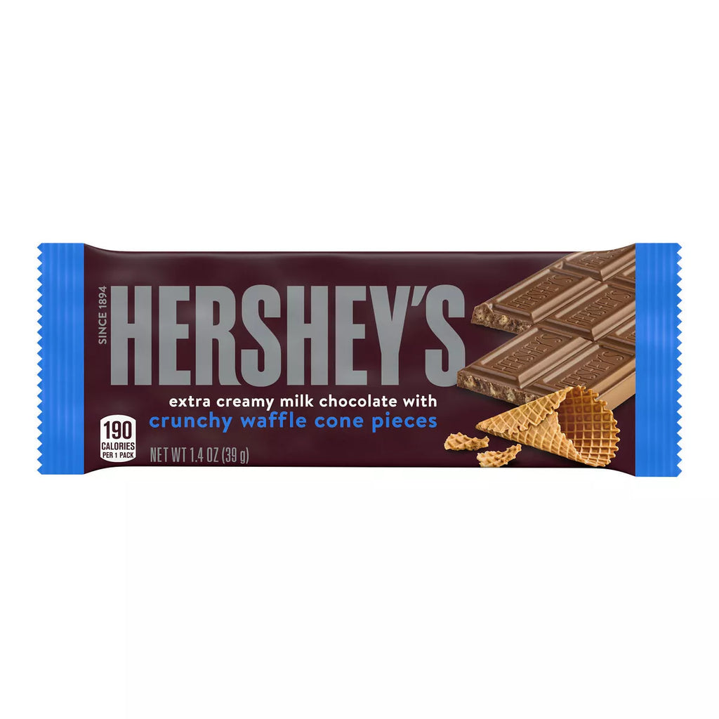 Hershey's Extra Creamy Milk Chocolate with Crunchy Waffle Bar 39gx 36 Bars