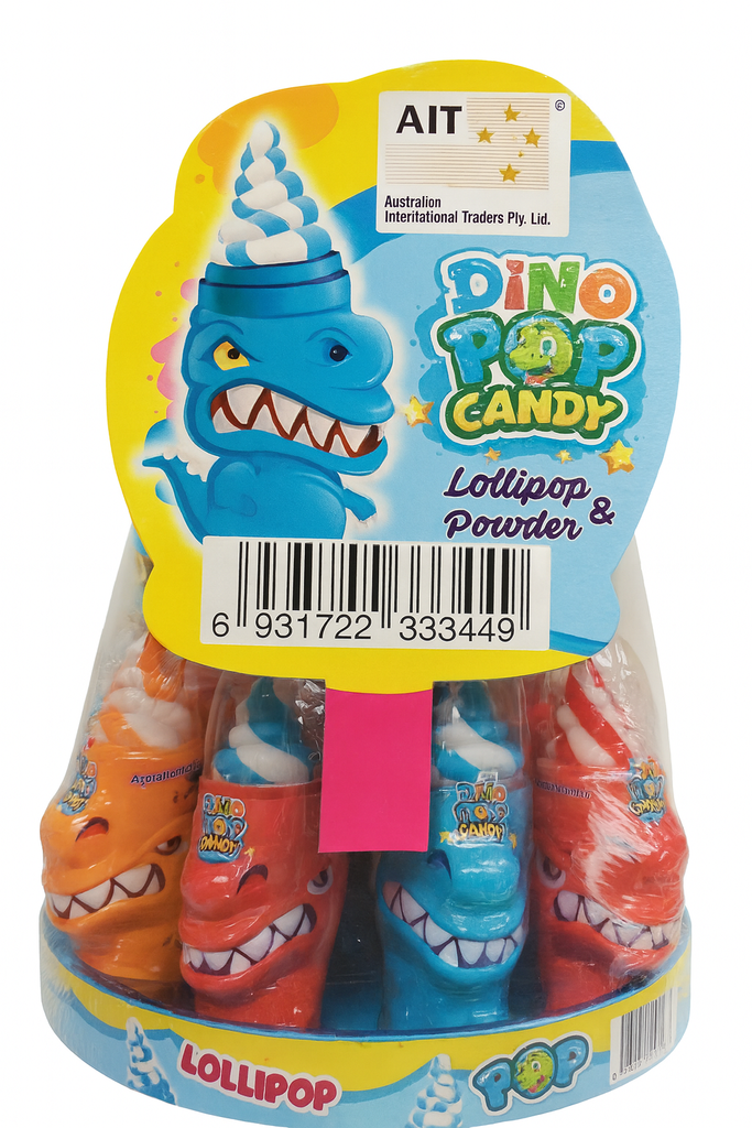 Toy Dino Dipper Stand 50g X 18 Units