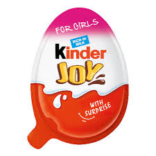 Kinder Joy Girls Egg 20g X 24 Units
