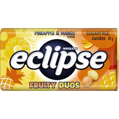 Eclipse Fruity Duos Pineapple & Mango 40g x 12 Tins