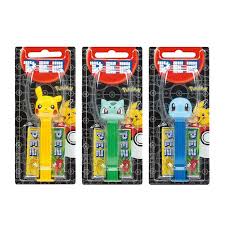 Pez Dispenser Pokeman 17g X 6 Units