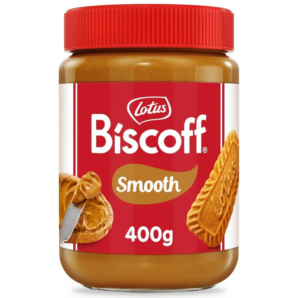 UK Lotus Biscoff Smooth Spread 400g X 6 Units