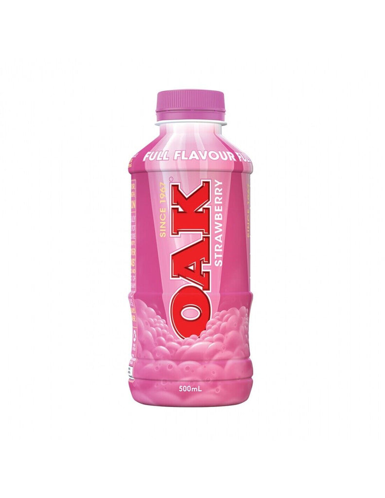Oak Strawberry Drink 500ml x 6 Bottles