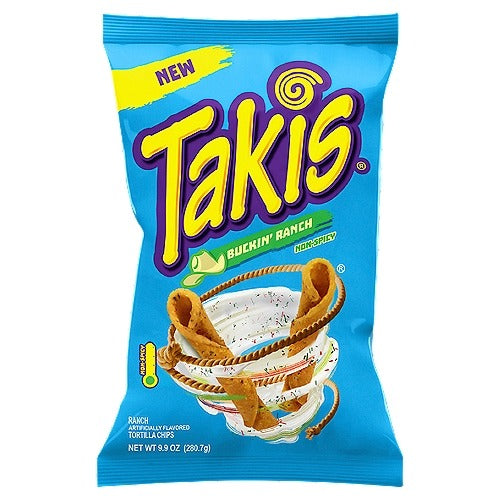 US Chips Takis Buckin Ranch 280g X 14 Bags