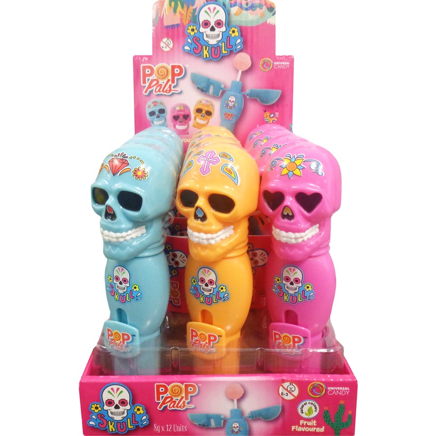 Skulls Pop Pals 8g x 12 Units
