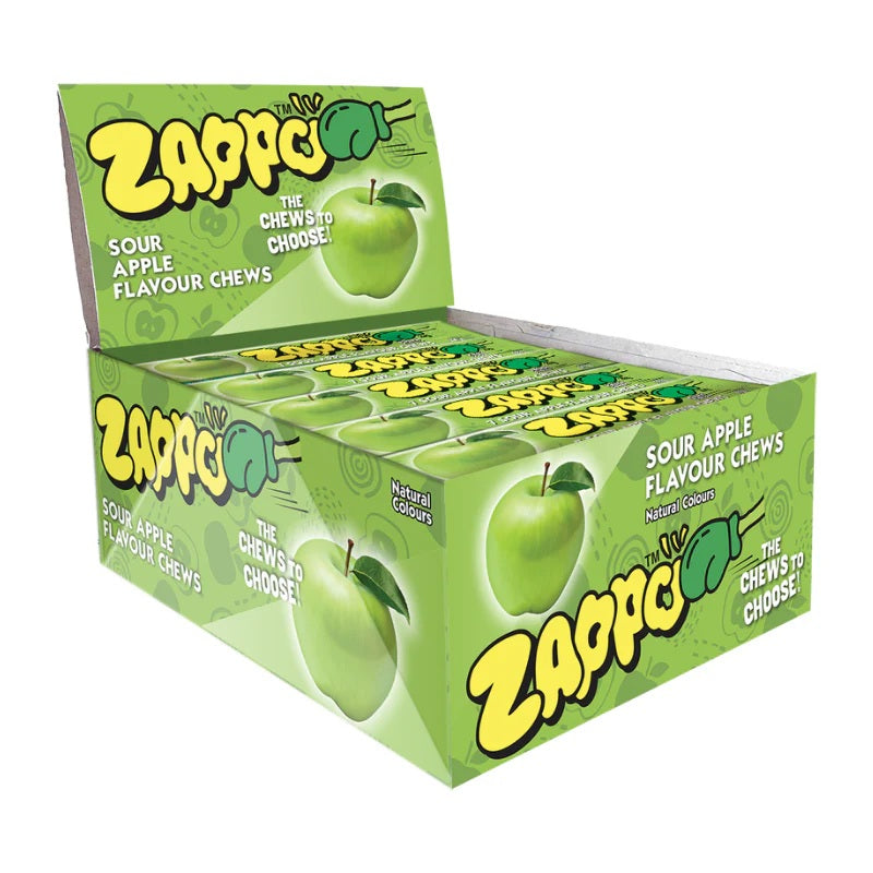 Zappo Sour Apple Chews