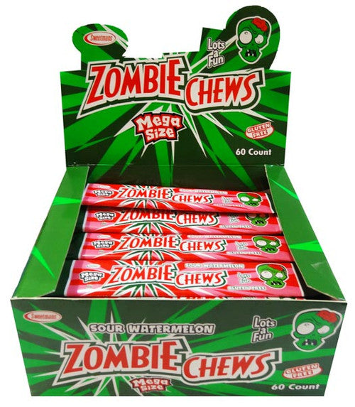 Zombie Chews Watermelon 28g x 72 units