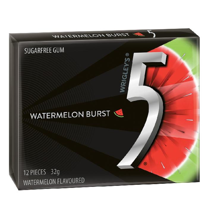 5 Gum Watermelon Burst 10 x 12 Sticks