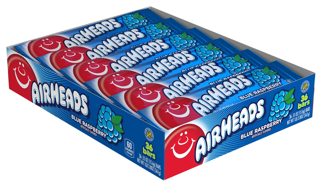 Airheads Blue Raspberry 15.6G X 36 Units