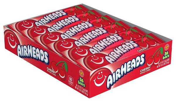 Airheads Cherry 15.6G X 36 Units