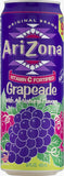 Arizona Grapeade Tea 650ml X 24 Cans