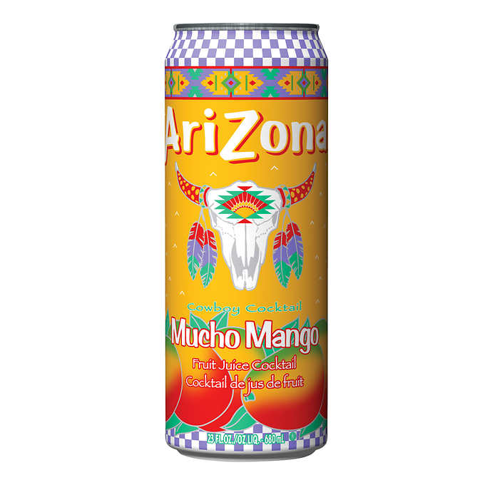 Arizona Mucho Mango Tea 680ml X 24 Cans