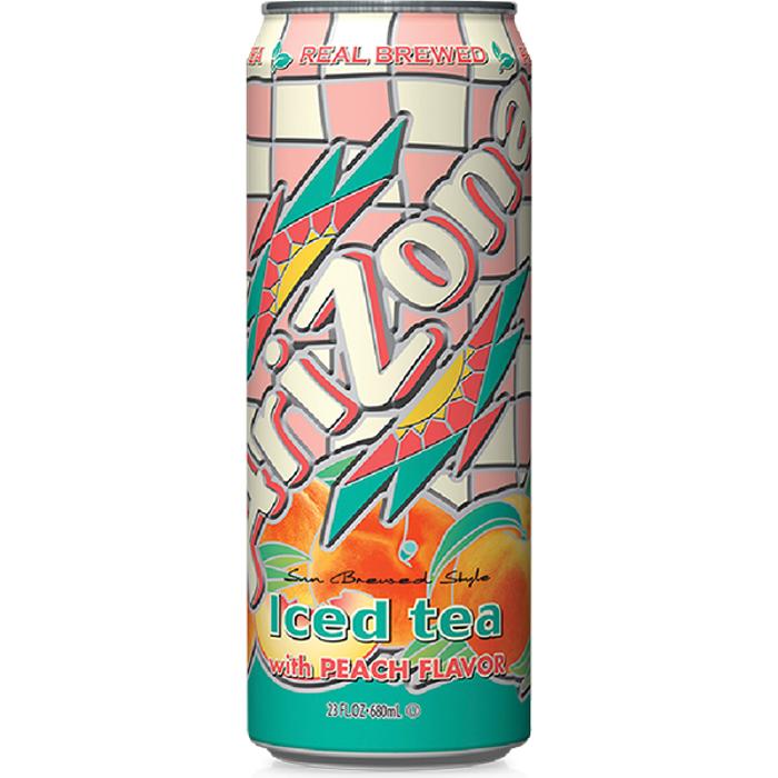 Arizona Peach Tea 650ml X 24 Cans