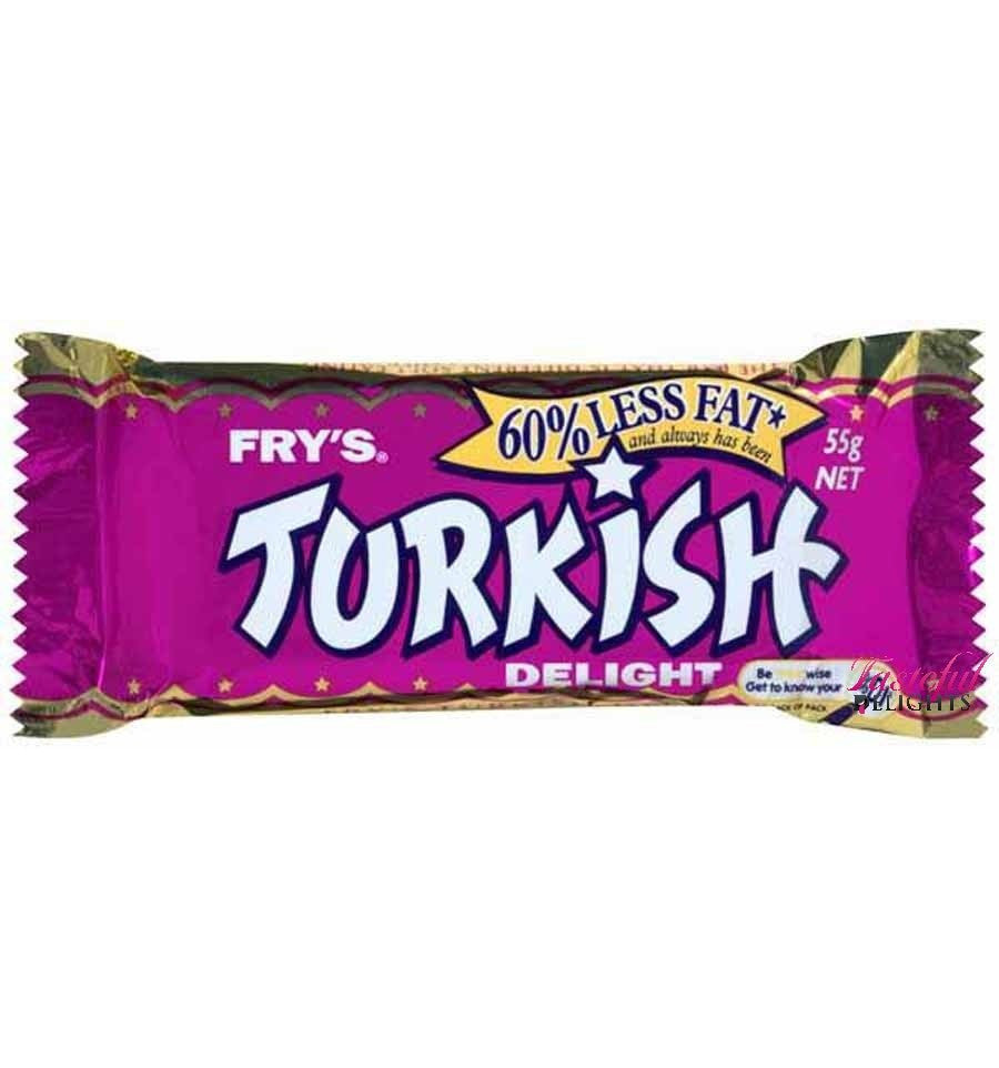 Cadbury Frys Turkish Delight SF 55g X 32 Bars
