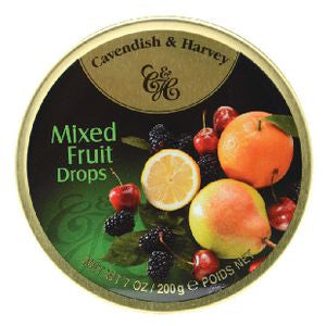 Cavendish Harvey Mixed Fruit Drops 200g x 10 unit