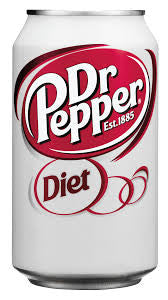 Dr Pepper Diet 355ml X 12 Cans