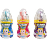 Toy Fun Frenzy Dummy Dipper Lollipop & Powder (Straw, Grape & Blue Raspberry) 32g X 12 Units