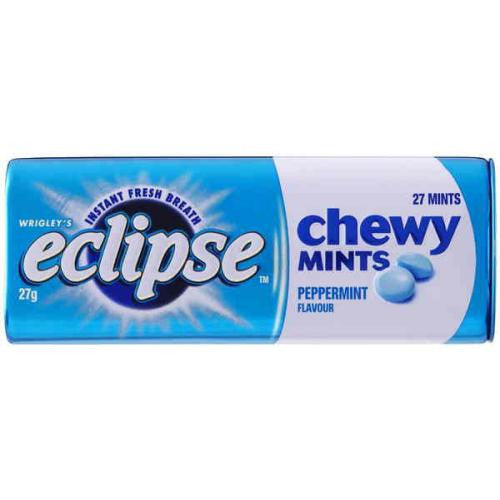 Eclipse Chewy Peppermint Mints 27g X 20 Units