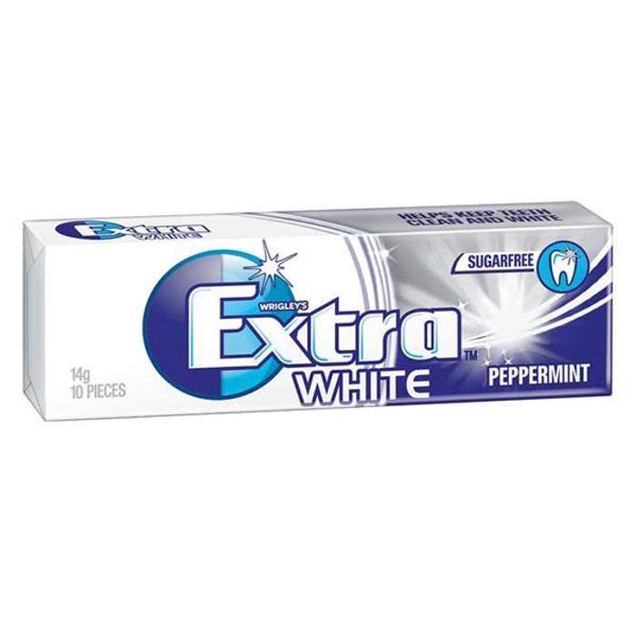 Extra White Peppermint 14g X 30 Sticks