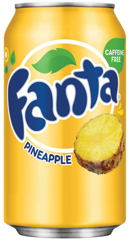 US Fanta Pineapple 355 ml x 12 cans