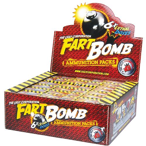 Fart Bombs 6 Pack x 21 Units
