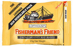 Fisherman's Strong Menthol Aniseed Yellow 25g X 12 Units