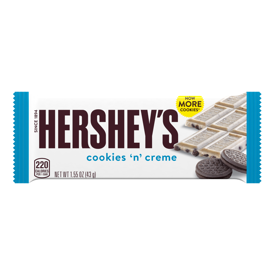 Hersheys Cookies N Creme 43g X 36 Bars