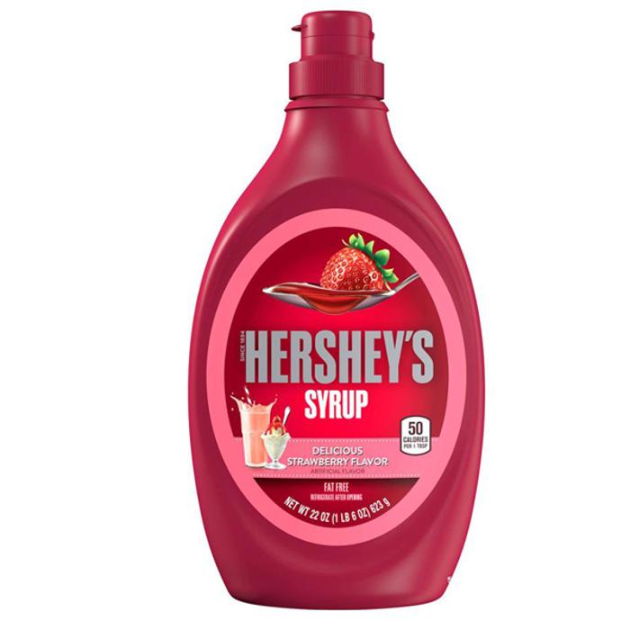 Hershey's Syrup Strawberry 623ml X 1 Bottle