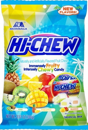 Hi-Chew Bag Tropical Mix 100g X 6 Bags