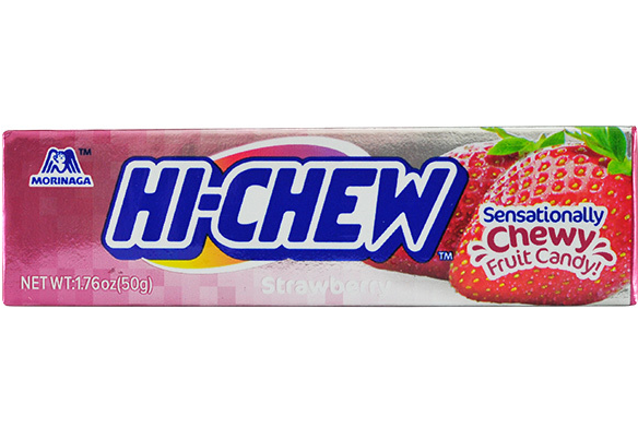 US Hi-Chew Strawberry 50g X 15 Units